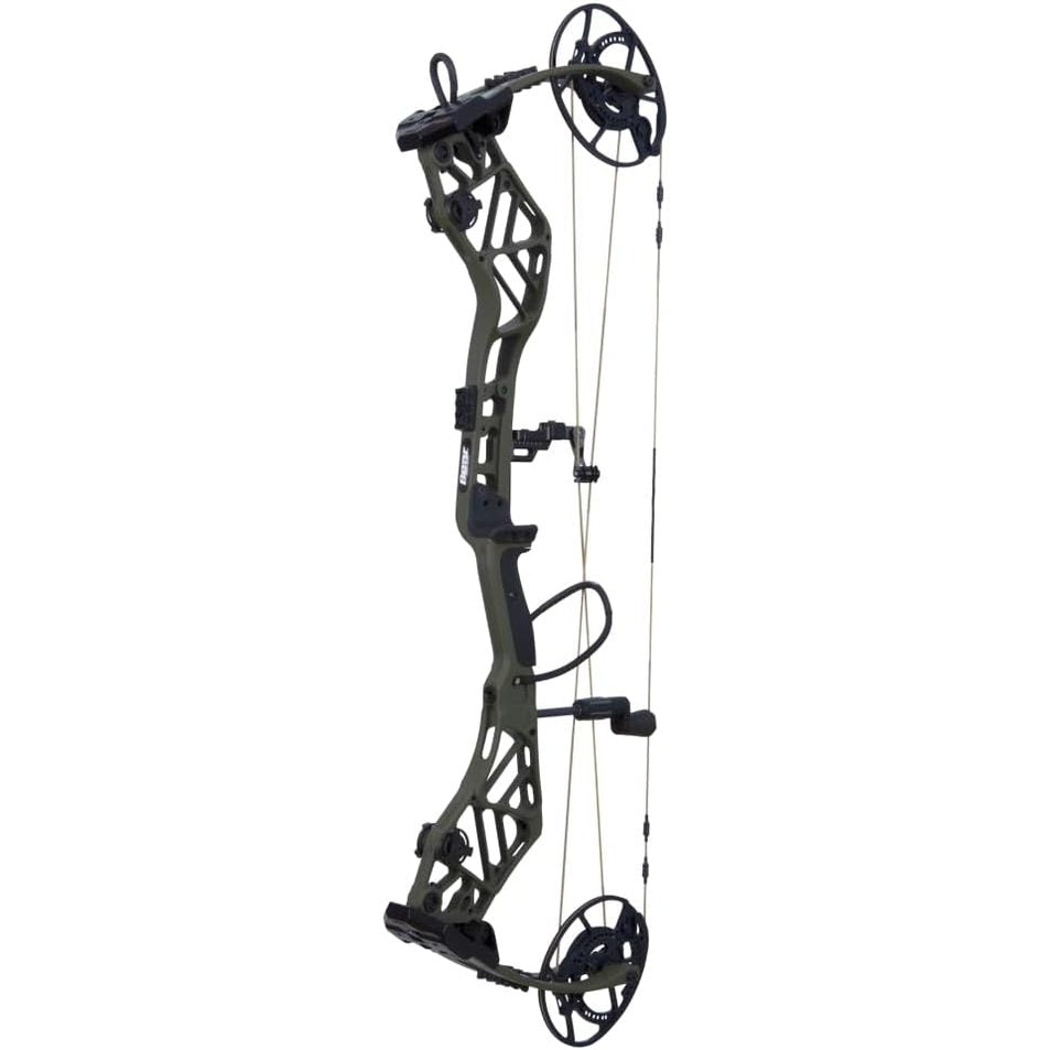 Bear Persist LH60 Compound Bow, Olive Finish, 60 lb Draw, Left-Handed,