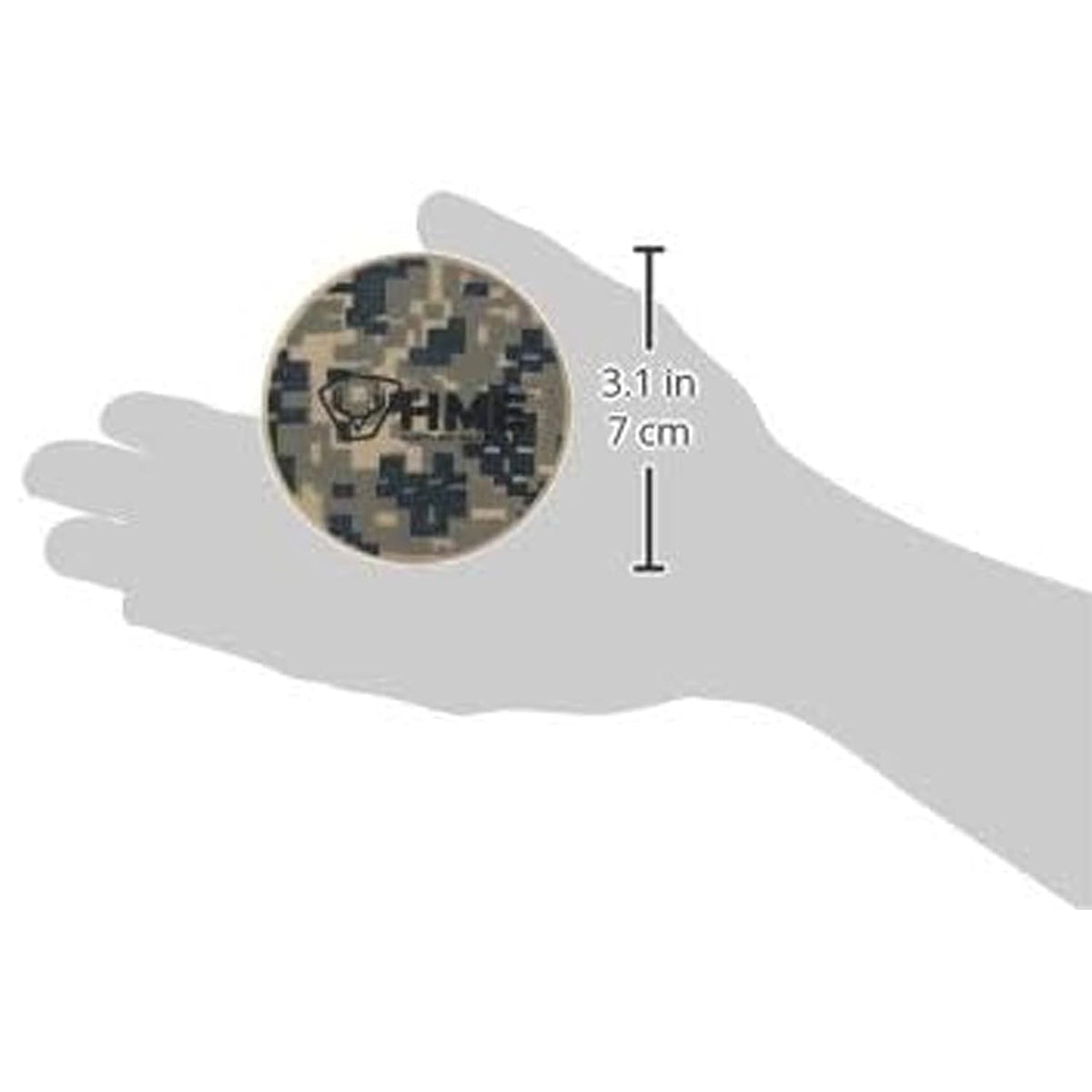 HME Camo Face Paint Kit with Mirror - Long-Lasting Non-Glare Easy-to-Use Concealment Makeup for Hunting in Compact Case, 5 Colors