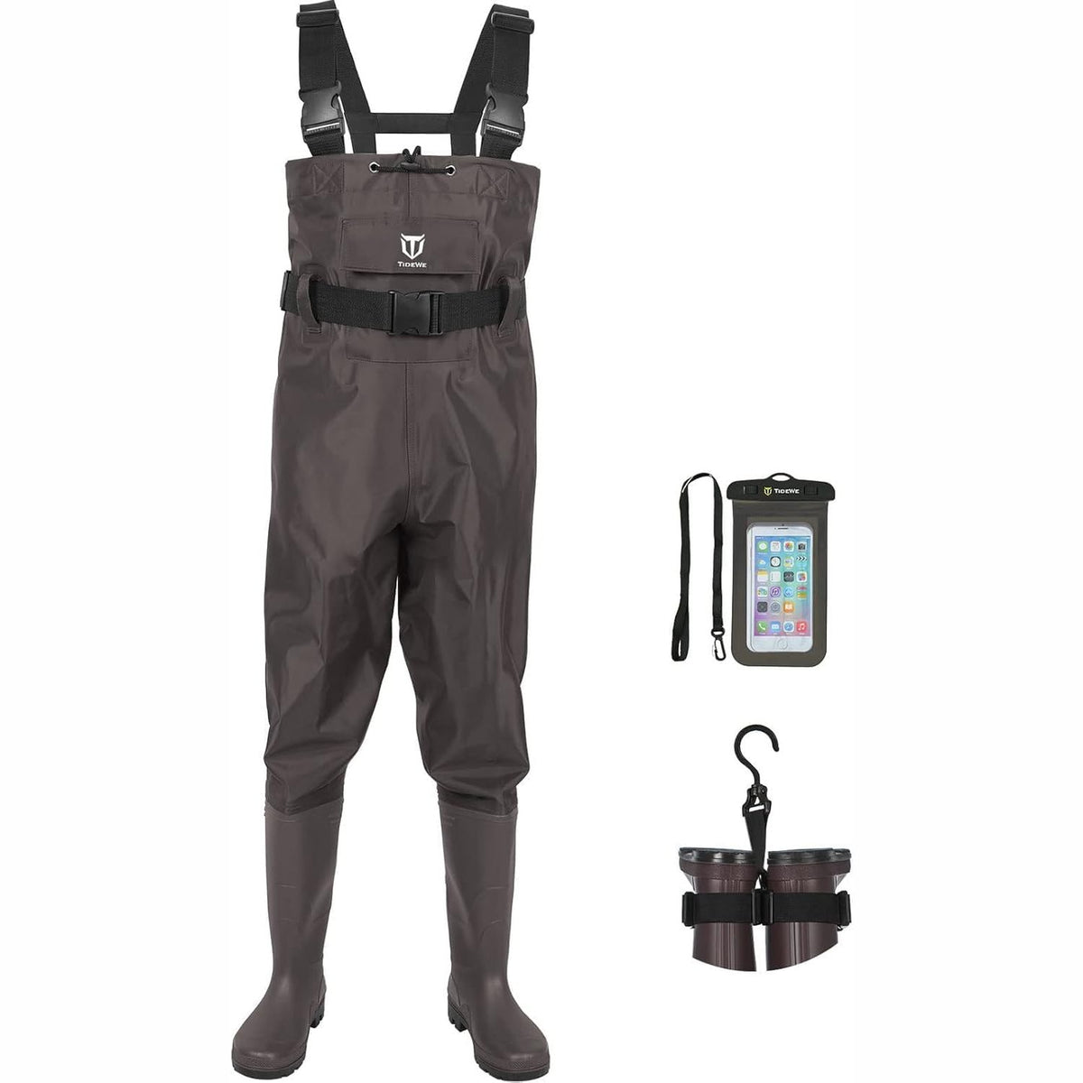 TIDEWE Chest Waders for Men Women, Waterproof Fishing Waders