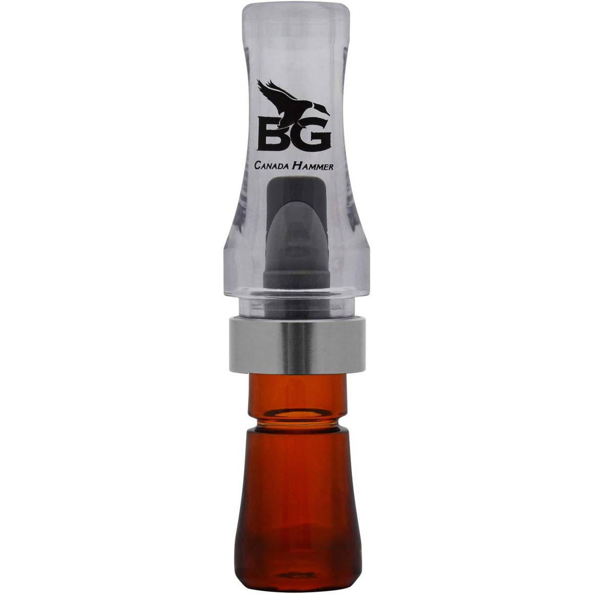 Buck Gardner BGC Canada Hammer Goose Call - Clear/Bourbon - Polycarbonate