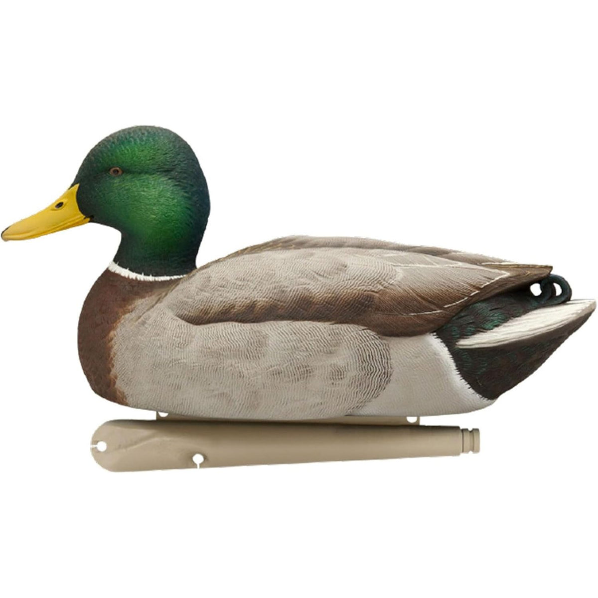 Avian X Topflight Realistic Open Water Mallard Duck Decoys with Weight-forward swim keel Set of 6 (Multicolor)