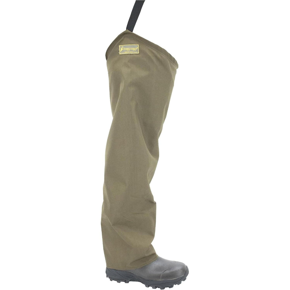 FROGG TOGGS Brush Hogg Heavy-Duty Nylon Bootfoot Hip Waterproof Fishing