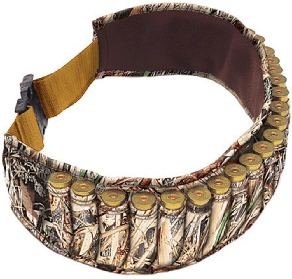 Allen Waterfowl Camo Shotgun Shell Belt, Holds 25 Shells
