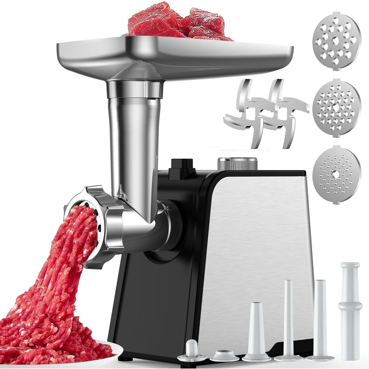 3200W Max Electric Meat Grinder with Sausage 0023s
