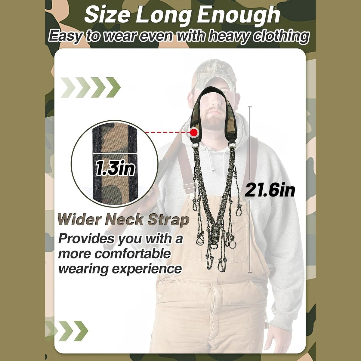 PAMASE Duck Call Lanyard, Duck Hunting Accessories