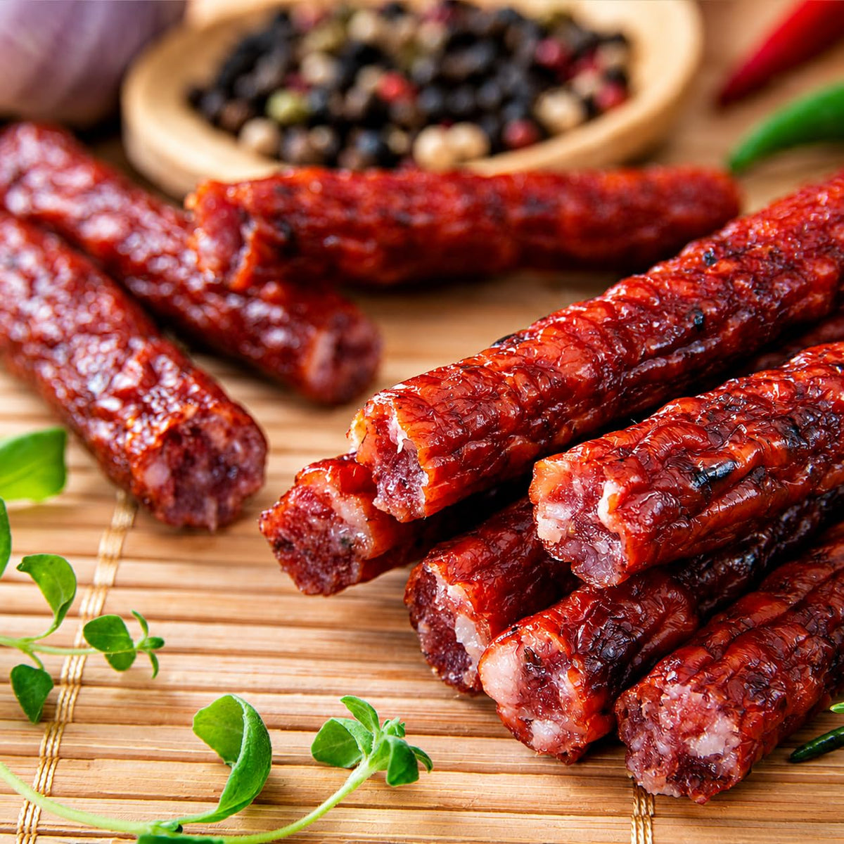 Hi Mountain Snack Stick Casings | 21 mm, Edible, Mahogany