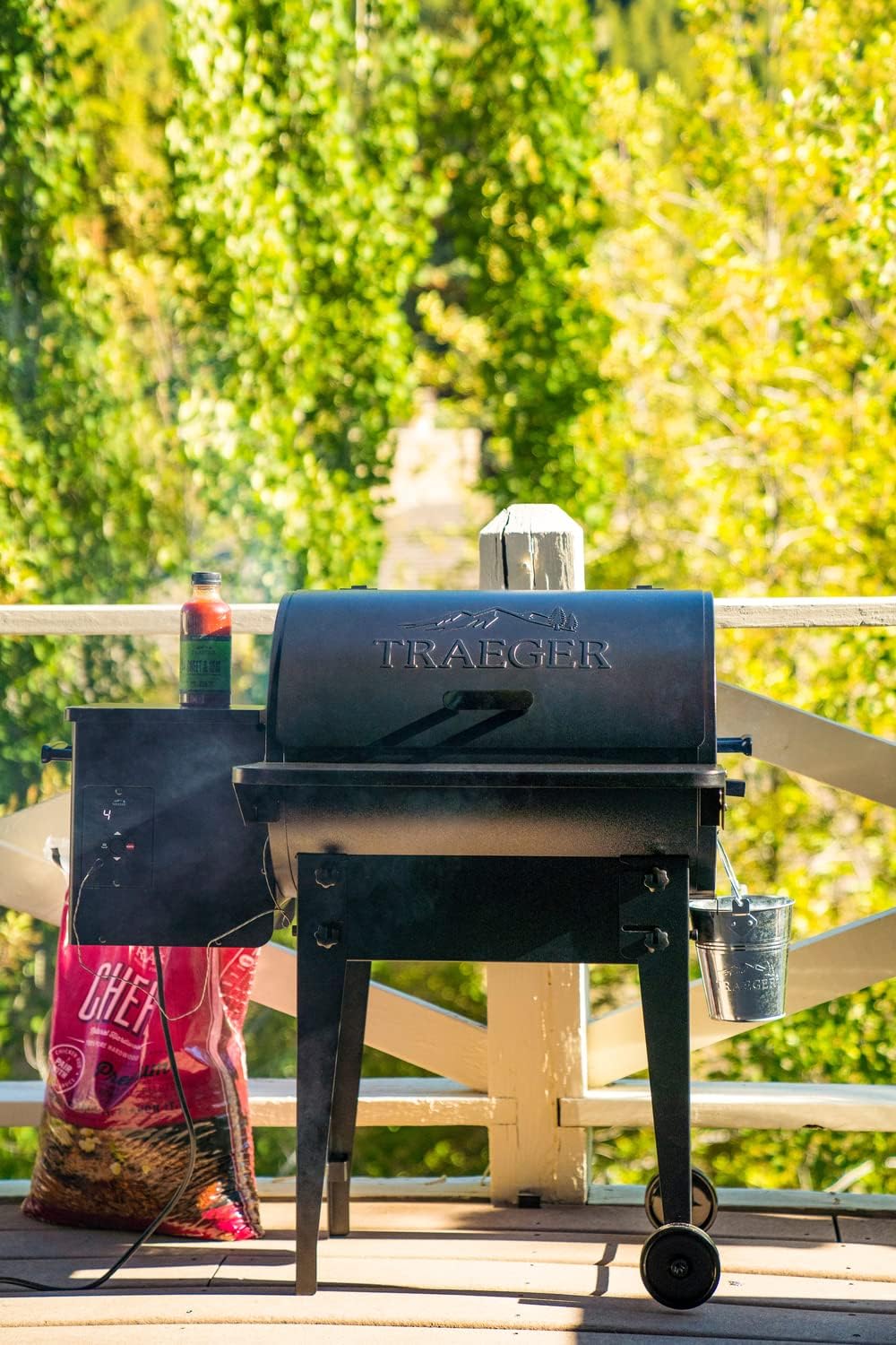 Traeger Tailgater Portable Wood Pellet Grill & Smoker, 300 Sq In