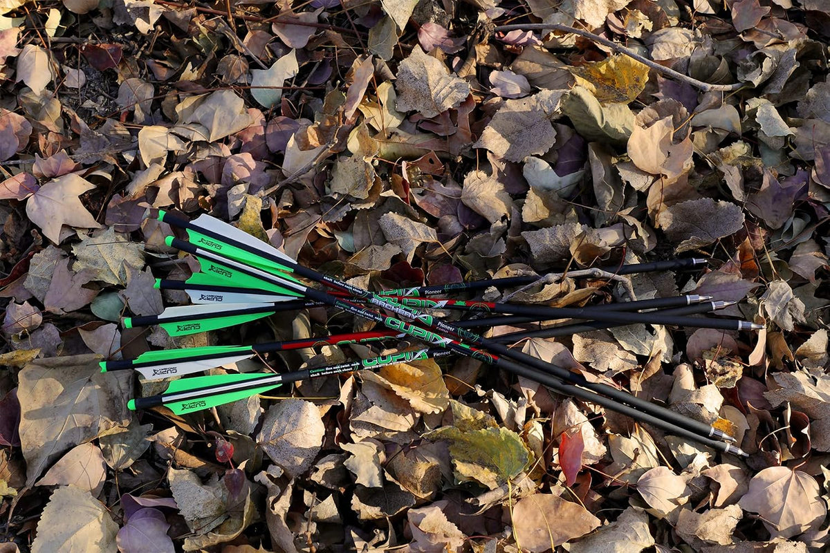 Crossbow Bolts 20 22 Inch Carbon Archery Arrows 12 Pack and 6 Pack Hunting Broadheads kit