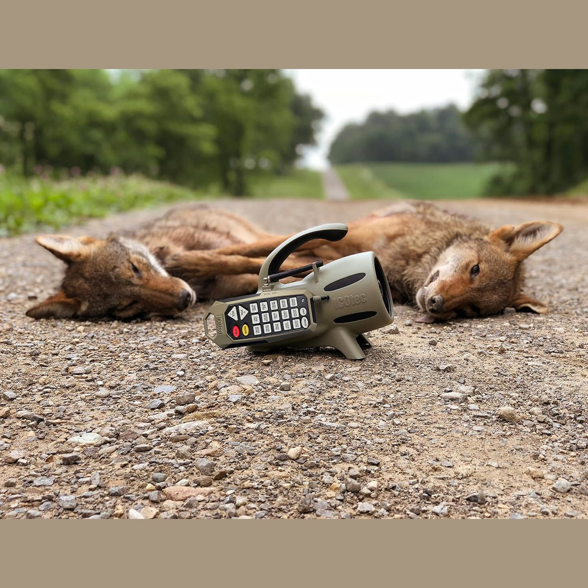 Icotec 300+ Predator Call - Great for Coyote Hunting, Fox Hunting, and All Predator Hunting. 300-yard Remote Range.