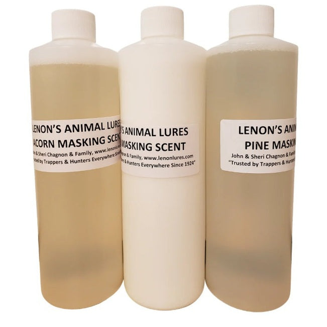 Cover Scent Special Three 4 oz Bottles Acorn, Corn & Pine Masking / Cover Scents