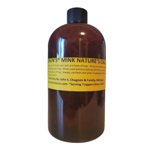 Lenon Lures Mink Nature's Call - Lure / Scent Choice Mink Glands and Female Mink Secretions