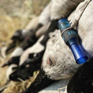 LXC Blue Canada Goose Call, Insulating Band Technology