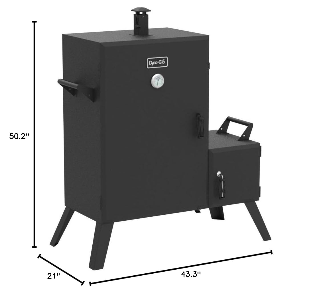 Dyna-Glo DGO1176BDC-D Vertical Offset Charcoal Smoker