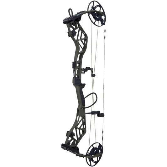 Bear Persist LH60 Compound Bow, Olive Finish, 60 lb Draw, Left-Handed,