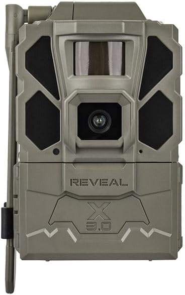 TACTACAM Reveal X 3.0 Cellular Trail Camera, Night Vision, Waterproof