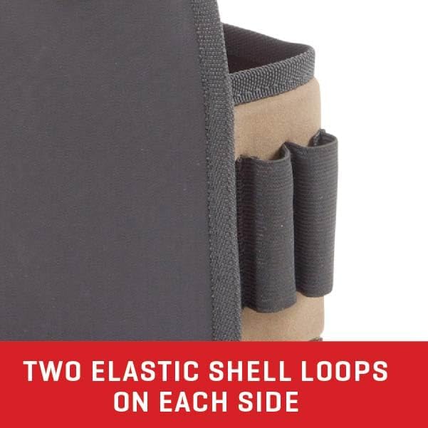 Allen Company Shotgun Shell Pouch - Clay, Trap and Skeet Shooting Accessories - Hunting and Gun Range Gear - Soft Canvas Design - Shotgun Shell Holder - Lightweight
