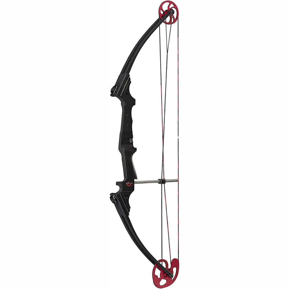 Genesis Archery Original Lightweight Compound Bow with Adjustable Aluminum Riser, 15"-30" Draw Length, 10-20 lb Draw Weight, for Kids and Adults, All Skill Levels