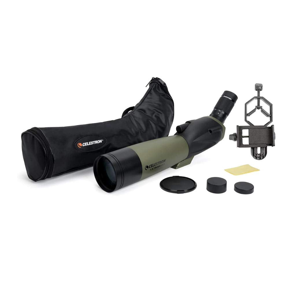 Celestron Ultima 20-60x80 Angled Spotting Scope for Wildlife