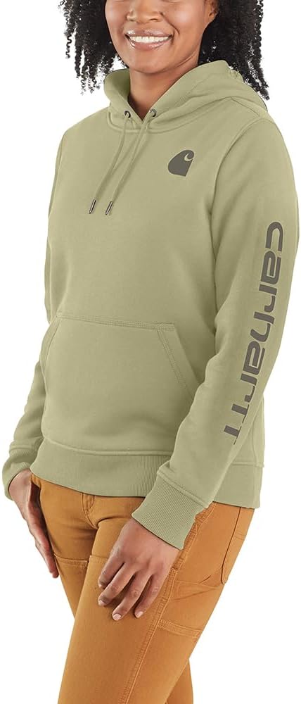Carhartt Women's Iconic Clarksburg Logo Sweatshirt