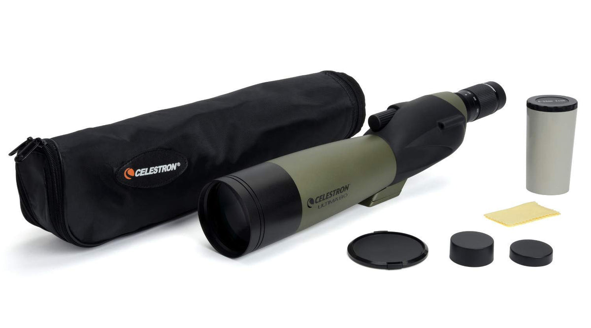 Celestron Ultima 20-60x80 Angled Spotting Scope for Wildlife