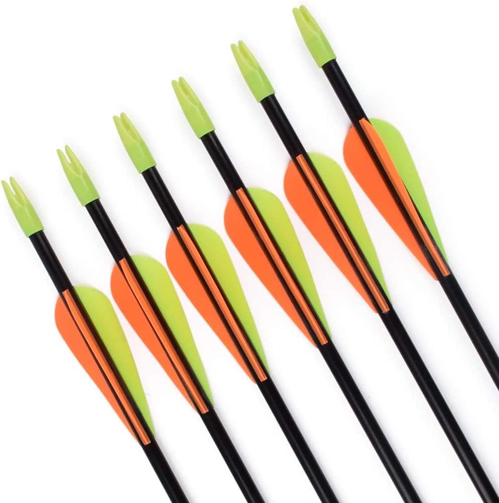 GPP 28-inches Fiberglass Archery Target Arrows - Practice Arrow or Youth Arrow for Recurve Bow