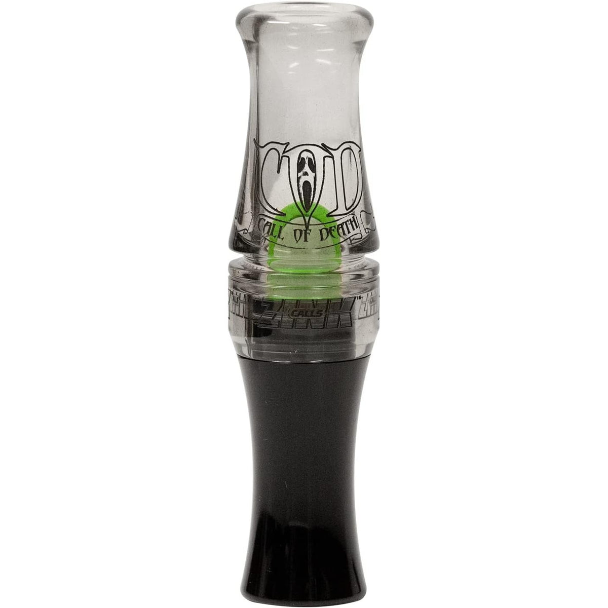 Zink Call of Death (COD) Polycarbonate Hand-Tuned Short Reed Waterfowl Canada Goose Hunting Game Call - Power, Volume & Speed in One Call
