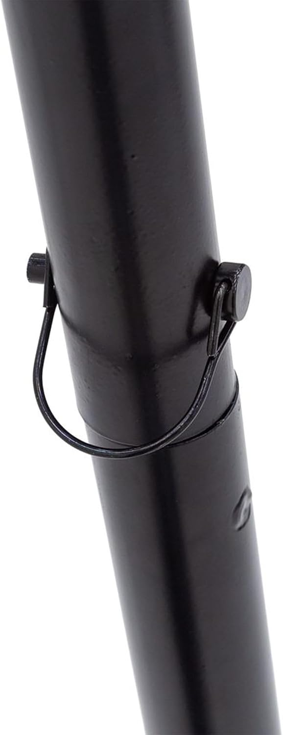 Kill Shot 9' Steel Tripod Game Hoist with Gambrel & 500 lbs. Capacity for Skinning, Cleaning or Moving Game, 3-Point Design for Quick Setup, Black