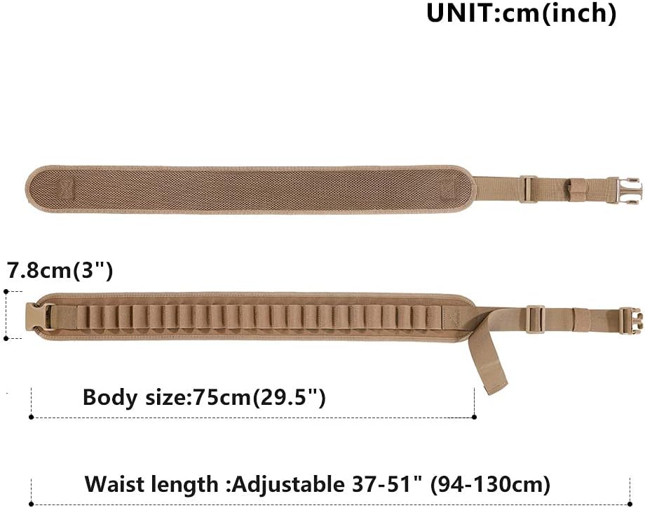 EXCELLENT ELITE SPANKER 24 Rounds Molle Shotgun Shoulder Holder