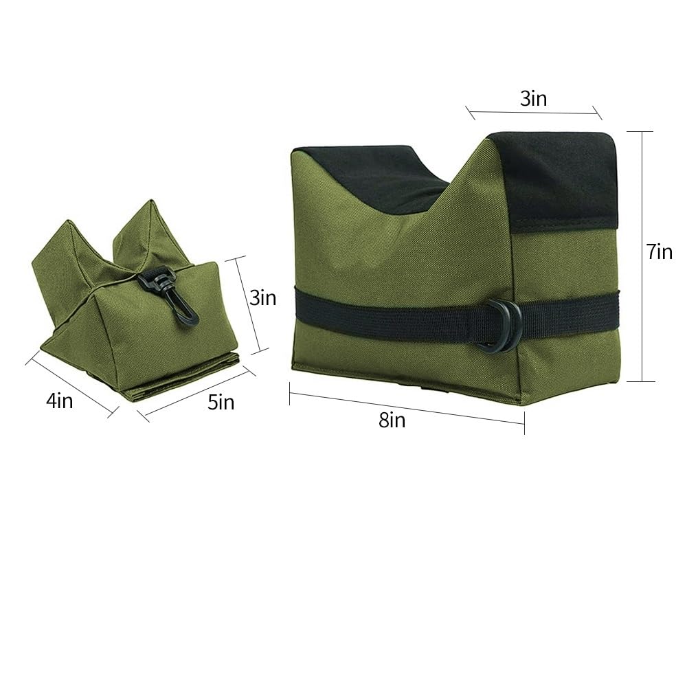 Rest Bags, Unfilled Rest Front & Rear Support Sandbag Stand Holders (Bags Come unfilled)