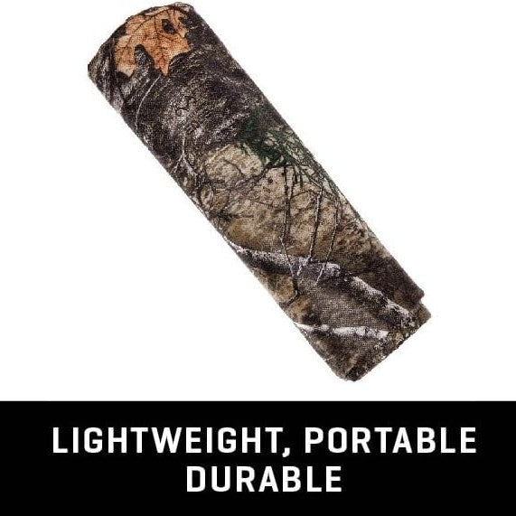 Allen Company Portable Ground Blind for Turkey and Deer Hunting - Outdoor Shooting Gear - Comes with Stakes for Easy Set Up - Realtree Edge Camo - 10" L x 27" H