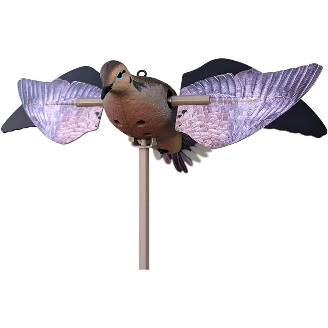 Avian-X PowerFlight Spinning Wing Dove Life-Size Motion Decoy - Durable Weather-Resistant Realistic Lifelike Hunting Decoy with Mounting Stake & Carry Bag Included