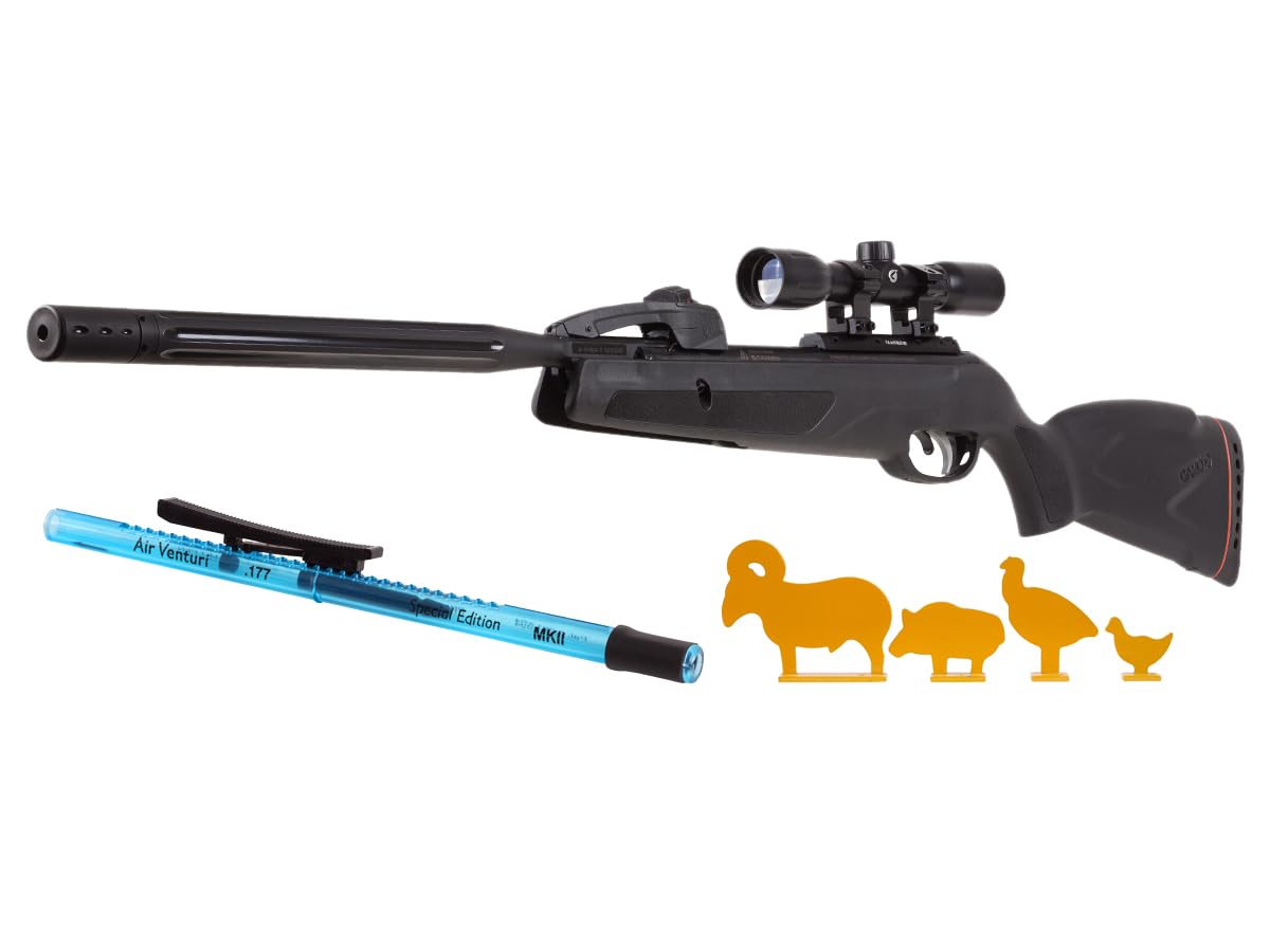 Gamo Swarm Whisper 10X Multi-Shot Break Barrel Pellet Air Rifle - 10-Rounds