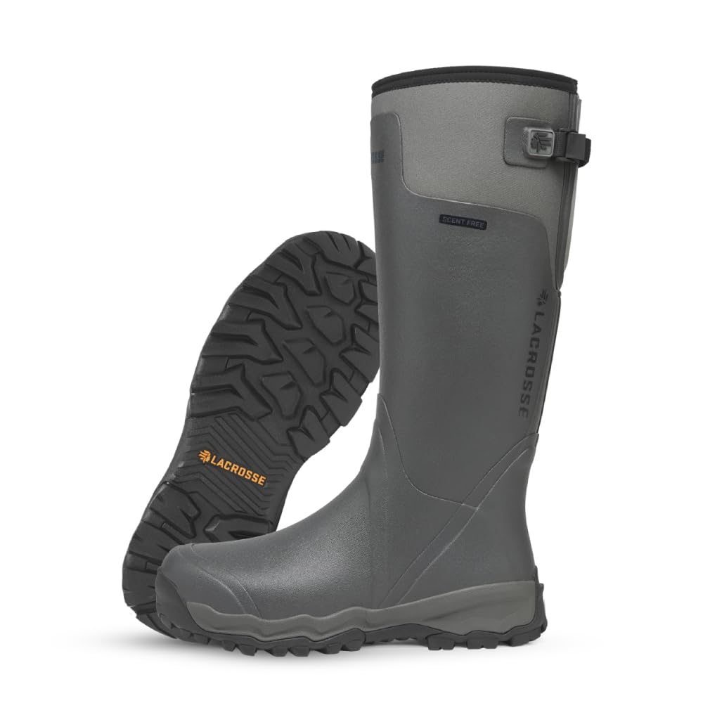 LaCrosse Burly ZXT Rubber Hunting Boots for Men, Scent Free, Waterproof