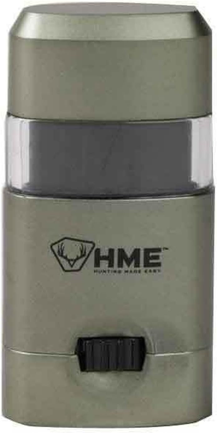 HME Black Face Paint Mess-Free Application Stick - Long-Lasting Easy-to-Use Concealment Camouflage Makeup for Hunting