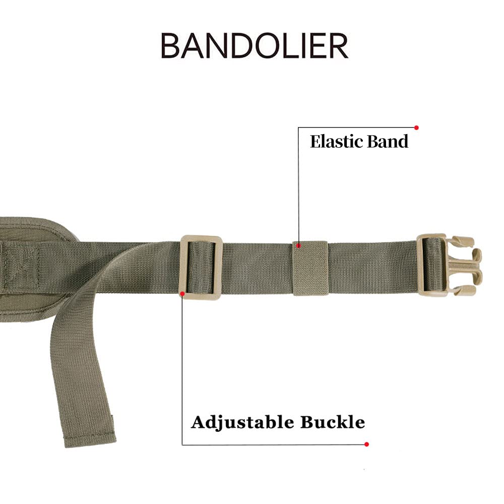 EXCELLENT ELITE SPANKER 24 Rounds Molle Shotgun Shoulder Holder
