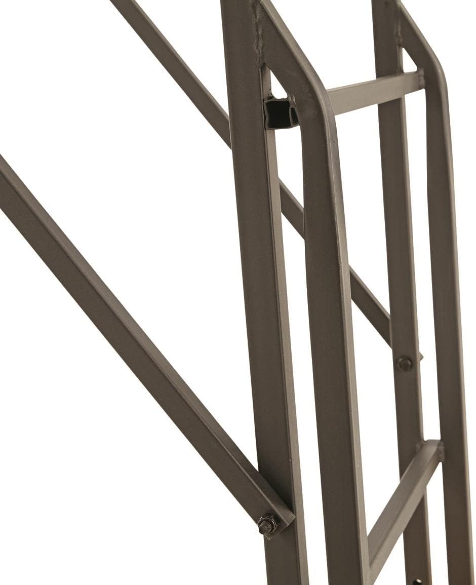 Guide Gear 20' 2-Man Ladder Tree Stand with Hunting Blind Climbing Hunt Seat, Hunting Gear Equipment Accessories