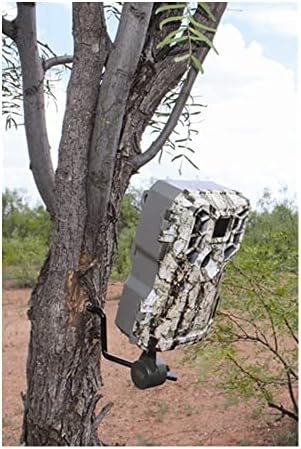 HME Economy Trail Camera Holder with 360-Degree Camera Compact Sturdy Design Easy Installation & Versatile Compatibility