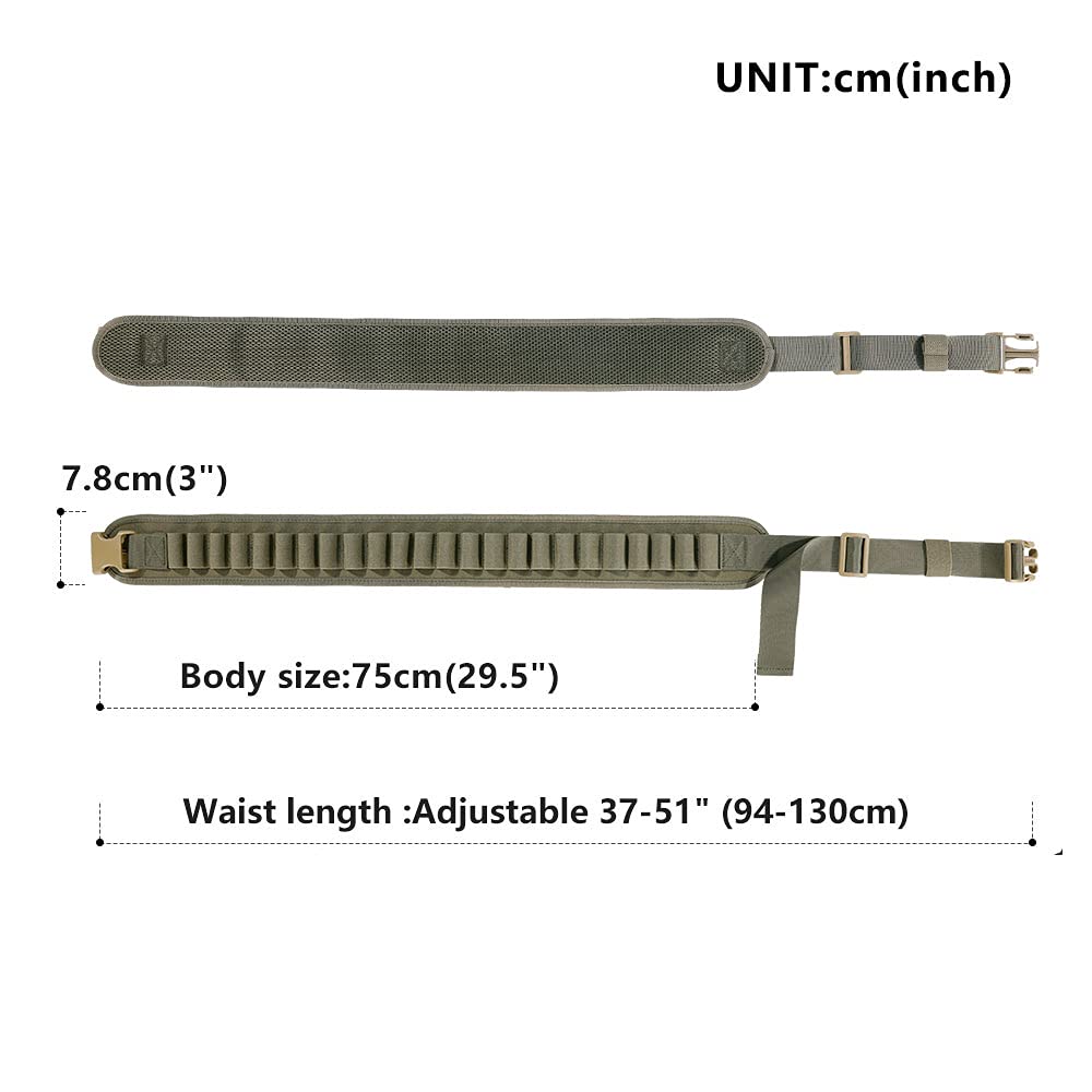 EXCELLENT ELITE SPANKER 24 Rounds Molle Shotgun Shoulder Holder