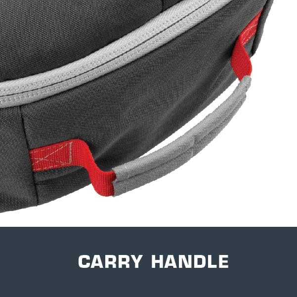 Allen Company Titan Krait Crossbow Case (37"x19.5") Fits Most Narrow Width Bows - Gray/Red - Padded Case - Carry Handle, Backpack Straps - 2 Oversized Pockets for Bolts, Quivers - Crossbow Accessories