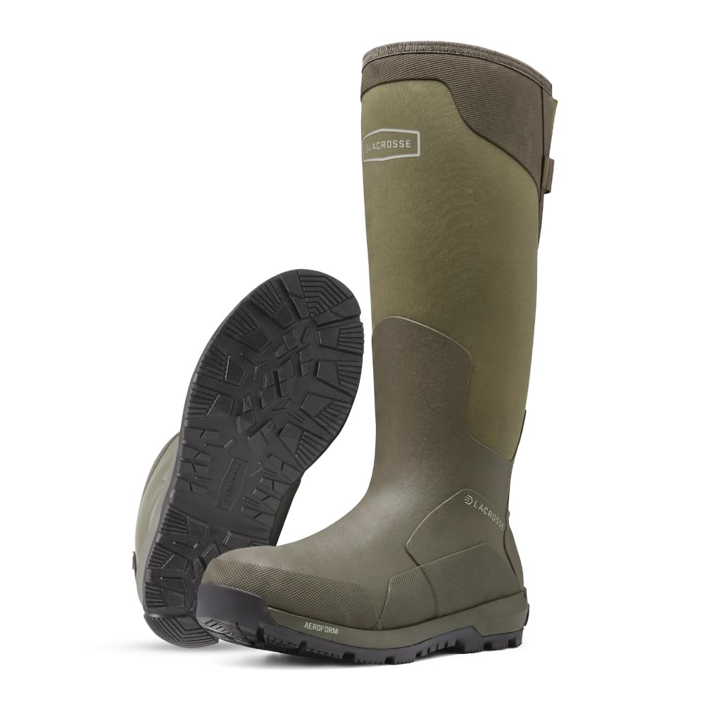 LaCrosse Burly ZXT Rubber Hunting Boots for Men, Scent Free, Waterproof