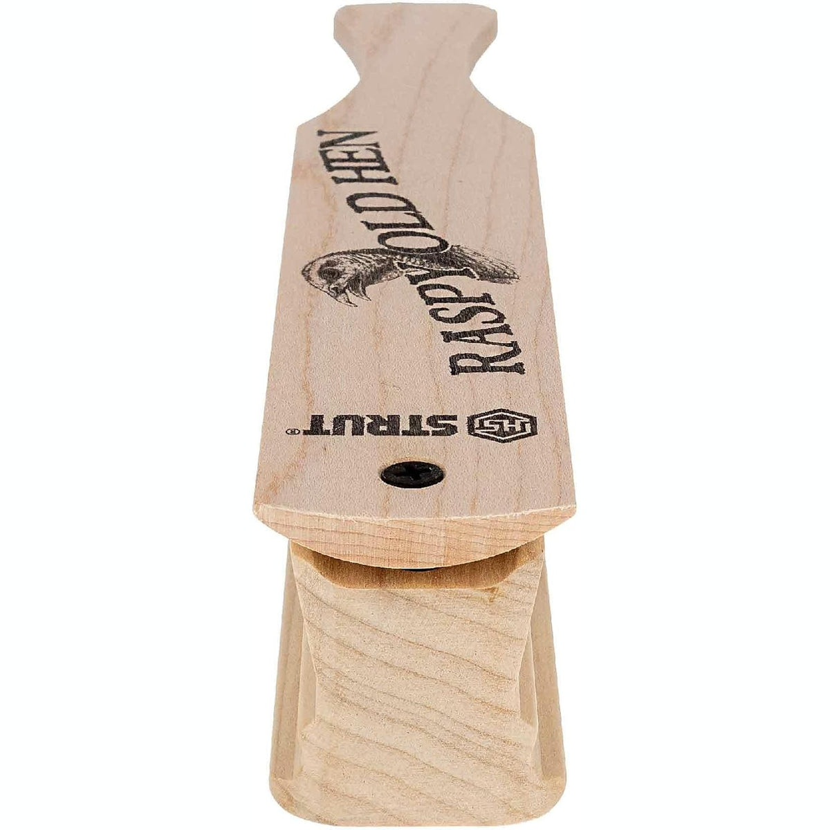 Hunters Specialties Raspy Old Hen Box Call - Native Hardwood Construction Wide Range of Realistic Turkey Sounds