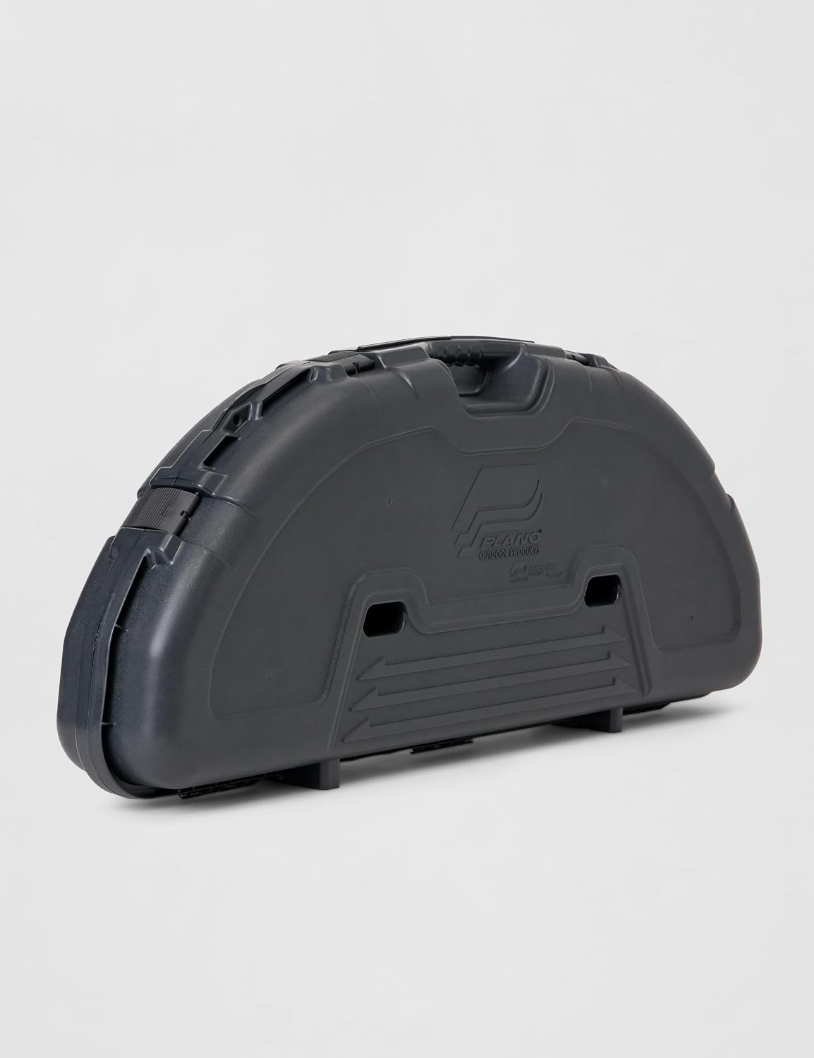 Plano Protector Compact Bow Case, Black, Hard Bow Case, Holds up to Five Arrows, Anti-Crush Archery Storage and Protection