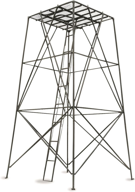 Guide Gear 10' Elevated Hunting Tower Platform Climbing Ladder Stand