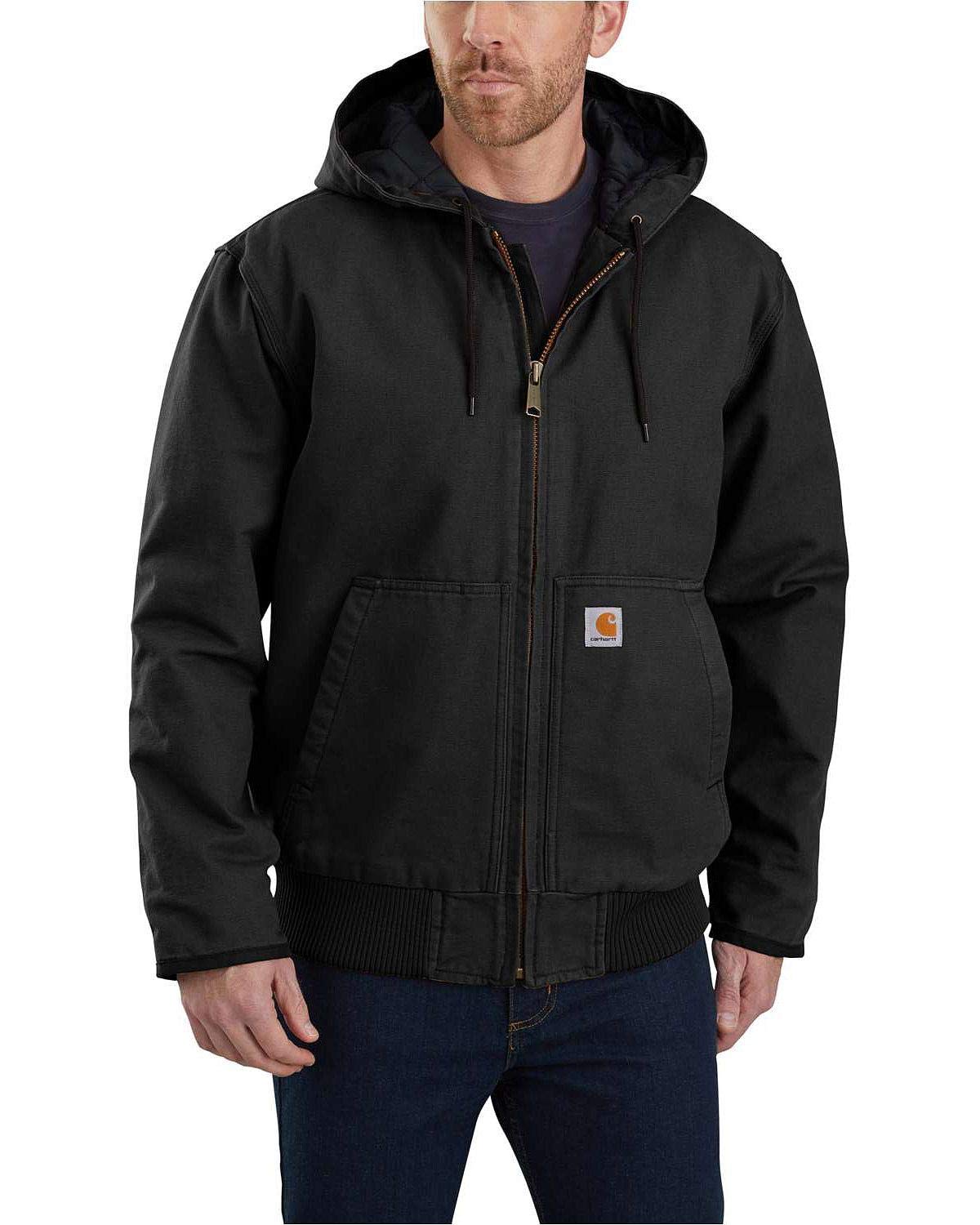 Carhartt Men's Washed Duck Active Jac