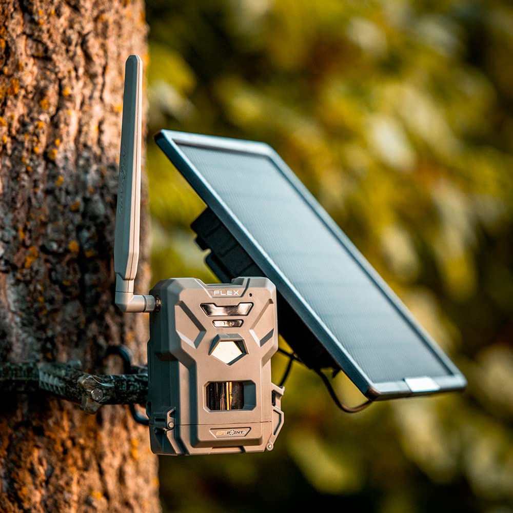 SPYPOINT Solar Panel for Trail Camera with Internal Battery for Outdoor Trail Camera Solar Panel (SPLB-10)