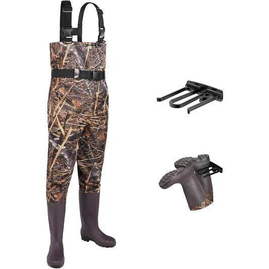 FISHINGSIR Waders for Men Waterproof Women Fishing Chest Wader with Boots