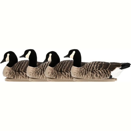 Avian X Topflight Lessers Flocked Floating Canada Goose Decoys, 4 Pack