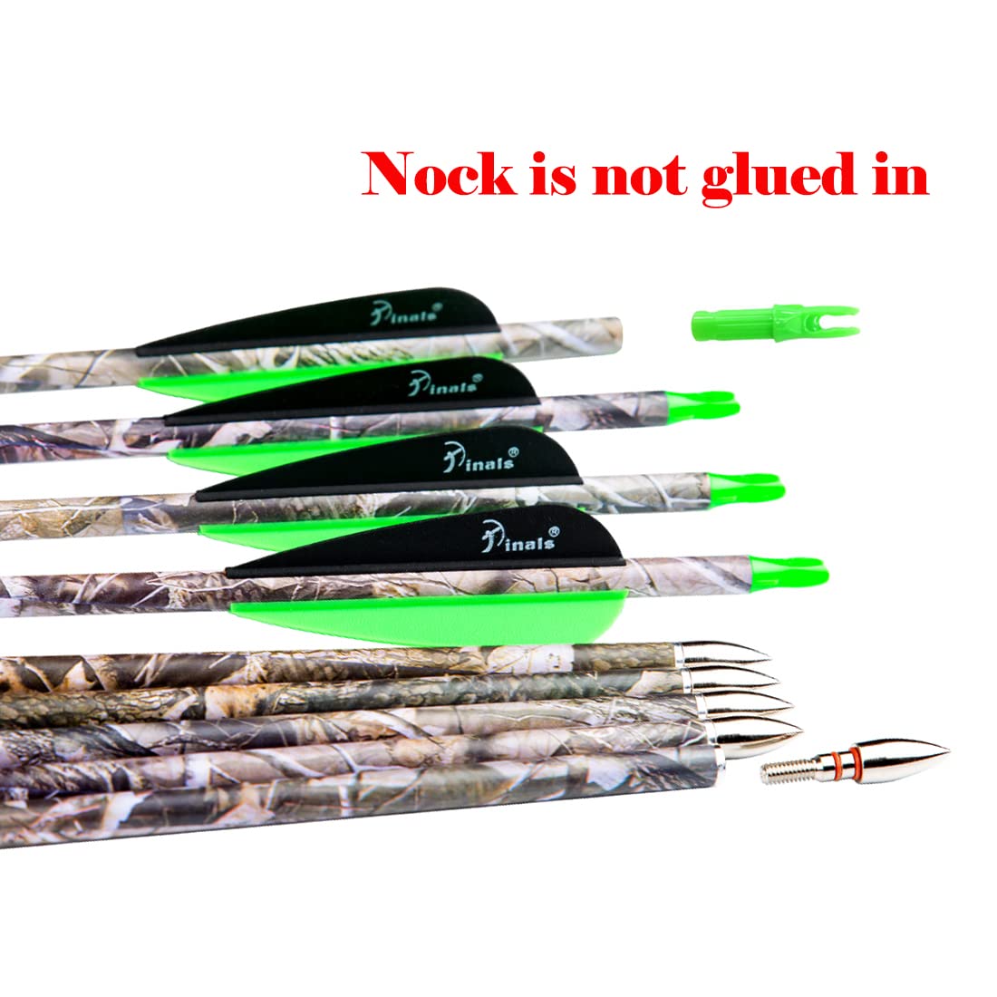 Archery 28 30 Inch 300 340 350 400 Spine Carbon Hunting Arrows