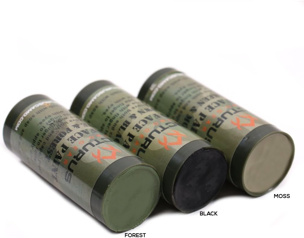 Arcturus Camo Face Paint Sticks for Hunting, Airsoft & Paintball, 6 Colors