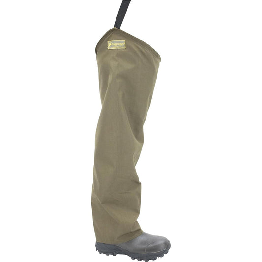 FROGG TOGGS Brush Hogg Heavy-Duty Nylon Bootfoot Hip Waterproof Fishing